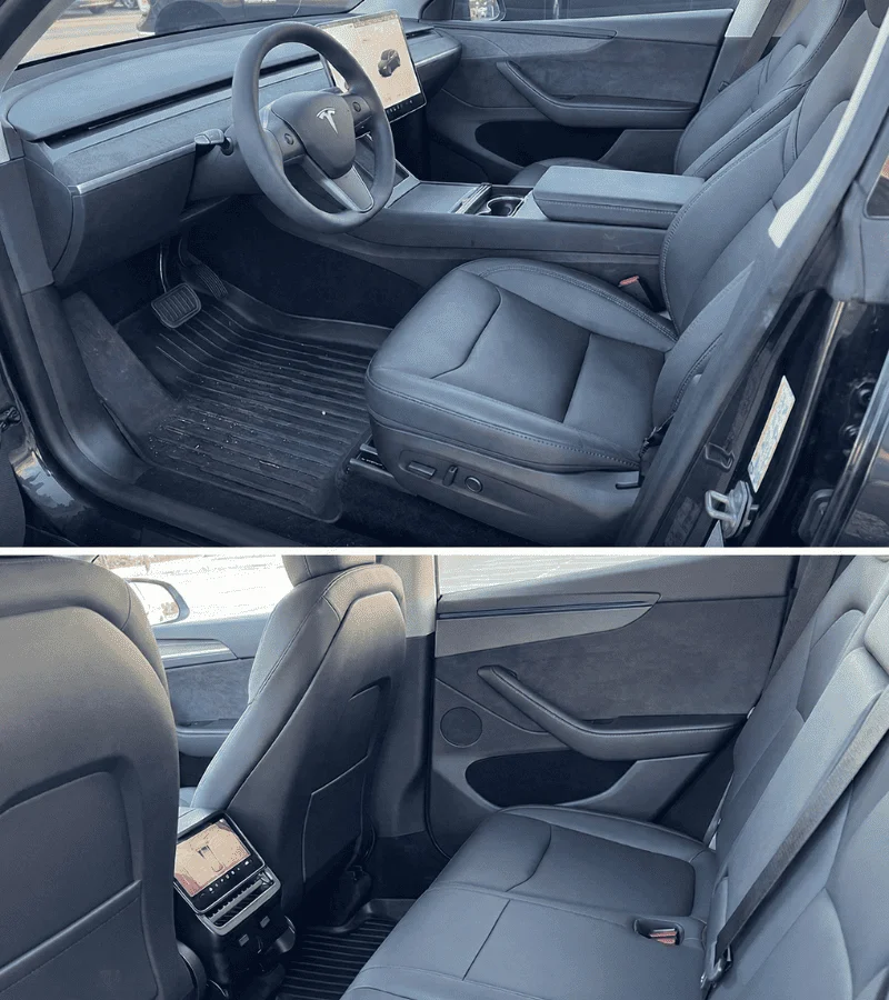 Tesla Model Y Juniper rear seat interior for Tesla Model Y accessories