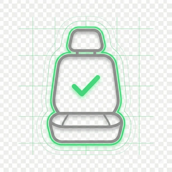 Tesla Model Y seat back protector precision fit icon