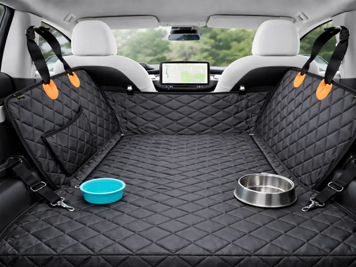 Tesla Model Y dog seat cover hammock style