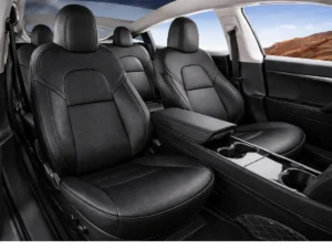 Tesla Model Y full seat covers interior upgrade premium look