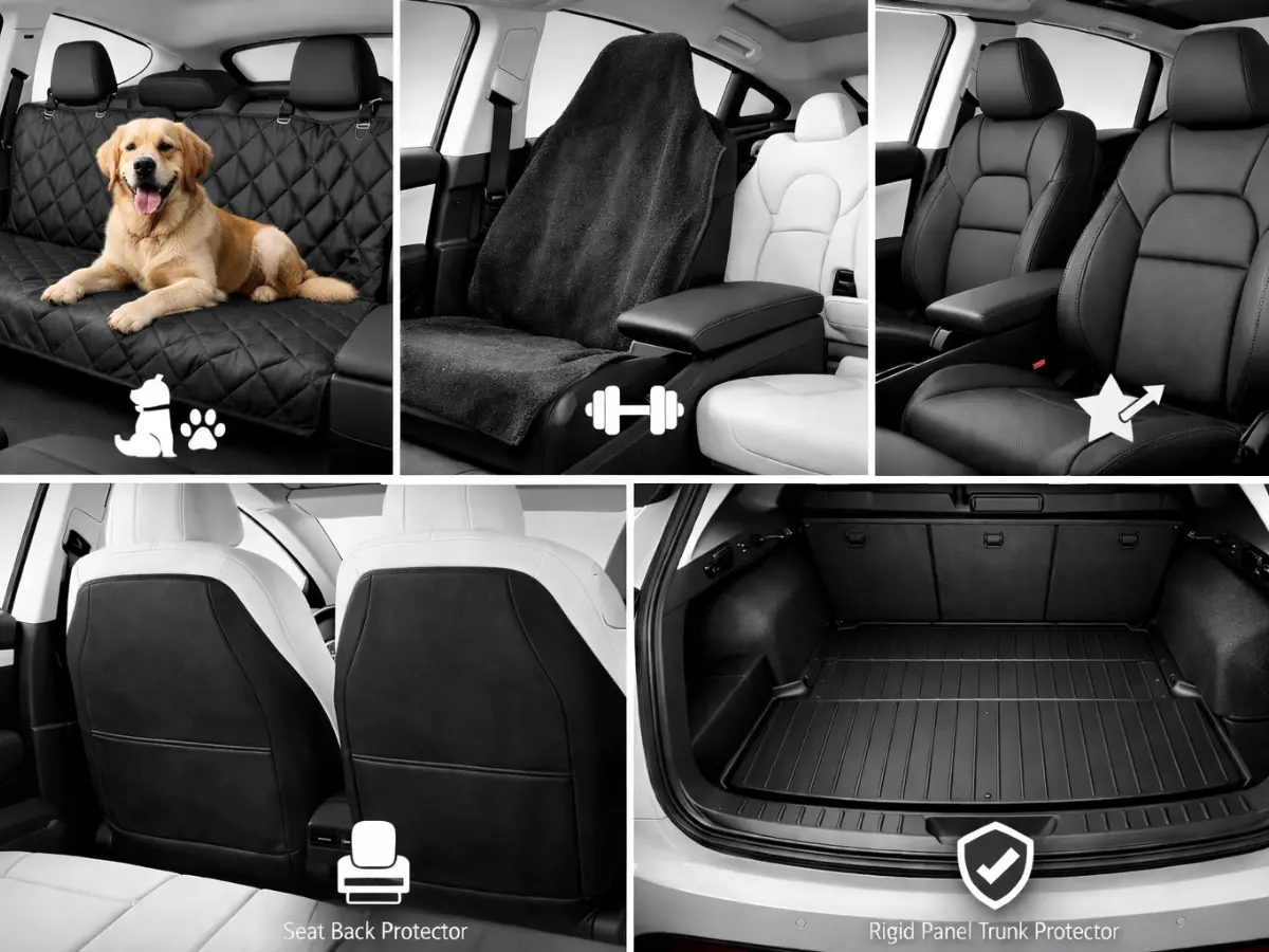 Tesla Model Y seat cover types comparison guide